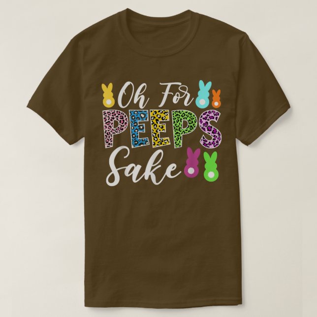 Camiseta Cute Oh For Students Sake Easter Day Funny Teacher (Diseño del anverso)