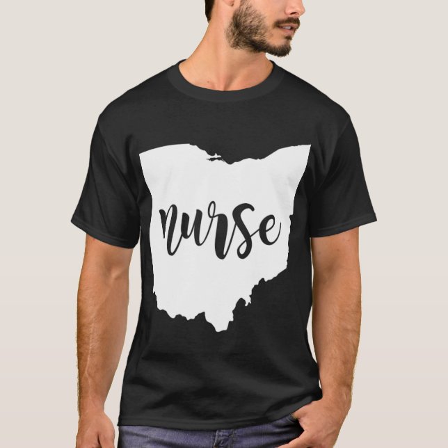 Camiseta Cute Ohio Nurse (Anverso)