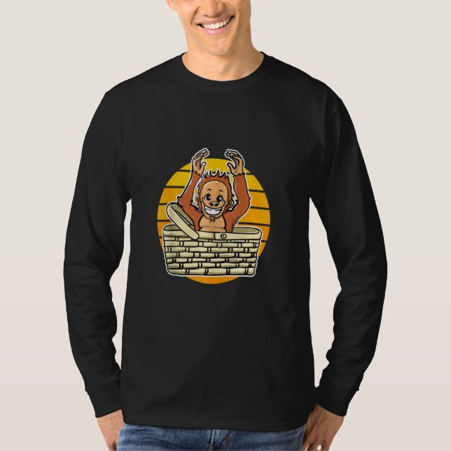 Camiseta Cute Orangutan Pajamas (Anverso)