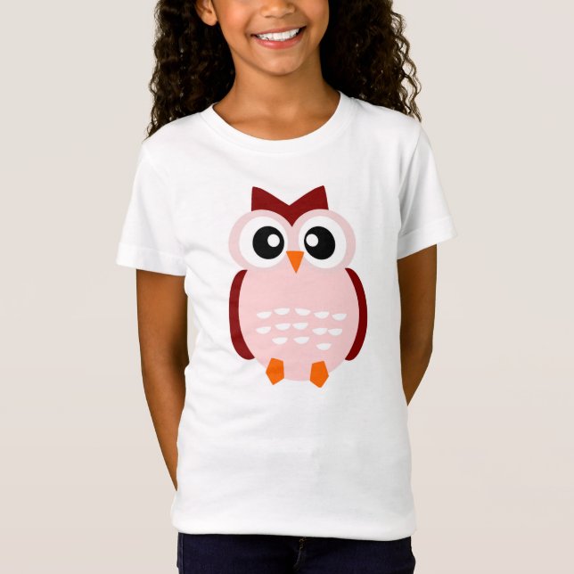 CAMISETA CUTE OWL (Anverso)