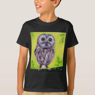 Camiseta Cute Owl Pinting