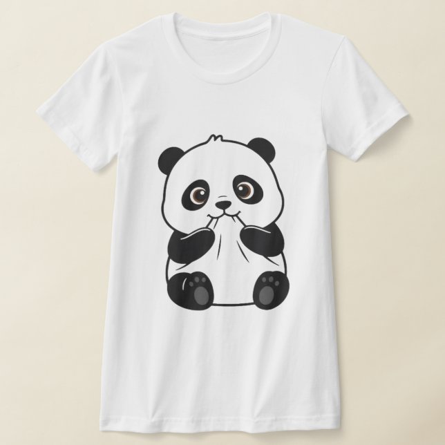 Camiseta Cute Panda (Distribución)