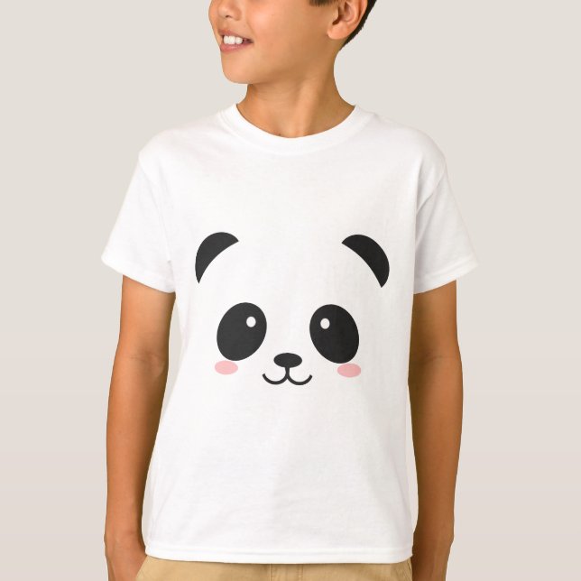 Camiseta Cute Panda (Anverso)