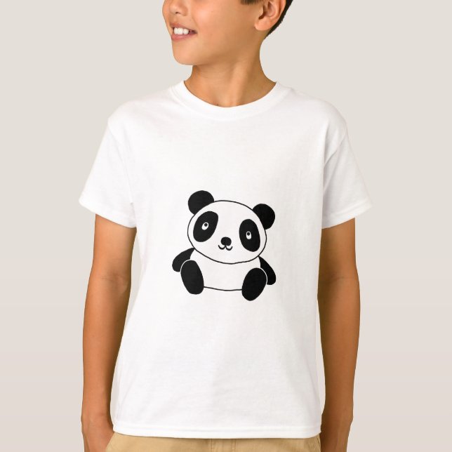 Camiseta Cute Panda (Anverso)