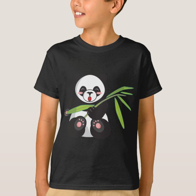 Camiseta Cute Panda (Anverso)