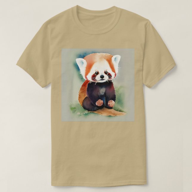Camiseta Cute Panda (3) (Diseño del anverso)