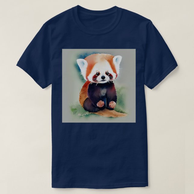 Camiseta Cute Panda (3) (Diseño del anverso)