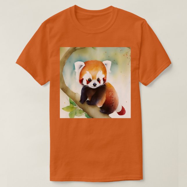 Camiseta Cute Panda (4) (Diseño del anverso)