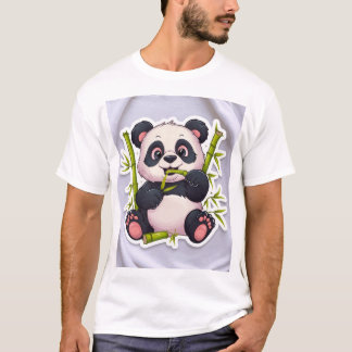 Camiseta Cute Panda amigable con el medioambiente 