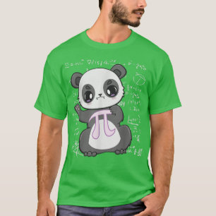 Camiseta Cute Panda Bear And 3 