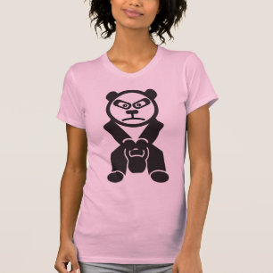 Camiseta Cute Panda - Kettle Bell Swing - Bamboo Strong