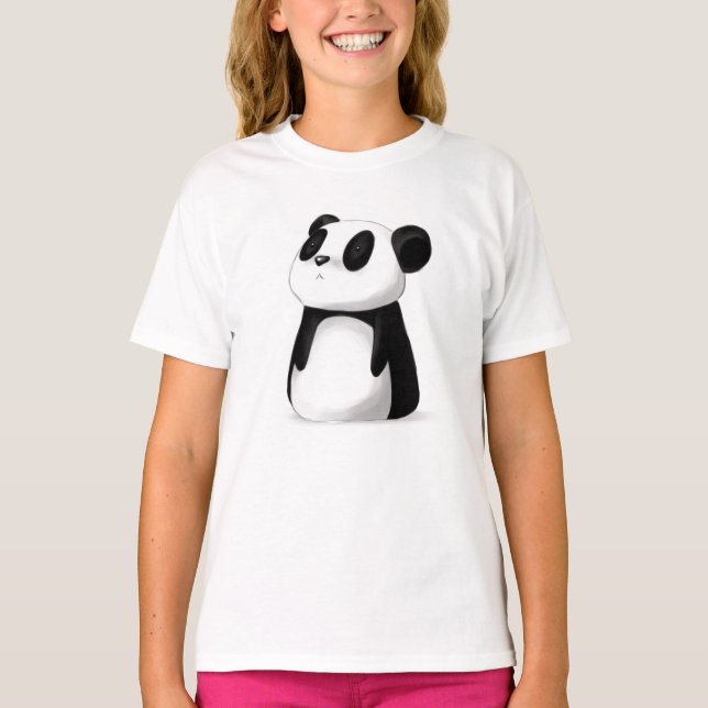 Camiseta Cute Panda para los niños (Anverso)