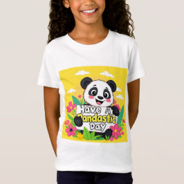 Camiseta Cute Panda "Ten Un Día Pandástico"