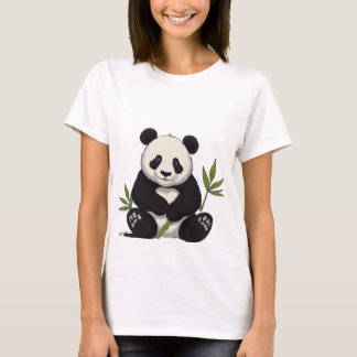 Camiseta Cute Panda TShirt