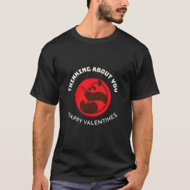 Camiseta Cute Panda Valentines Bamboo Girlfriend Boyfriend