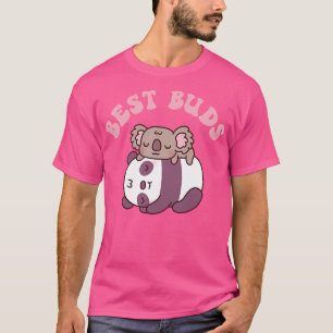 Camiseta Cute Panda Y Koala Tienen Los Mejores Cubos