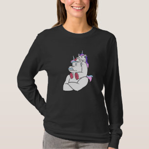 Camiseta Cute Papacorn Padre Daughter Unicornios