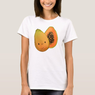 Camiseta Cute papaya
