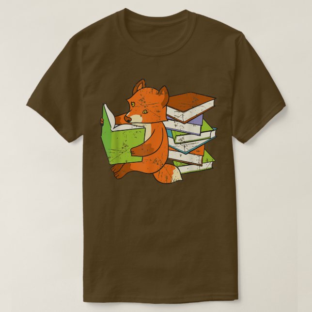 Camiseta Cute Para El Nervio Del Libro Para Los Hombres Muj (Diseño del anverso)