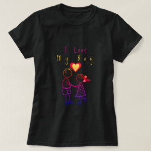 Camiseta Cute Pareja - Personalizable