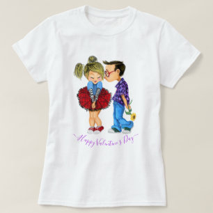 Camiseta Cute Pareja Tu Regalo El día de San Valen