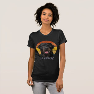 Camiseta Cute pata Retro Corazón Rotata Perro Mascota Anima