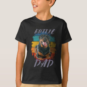 Camiseta Cute pata Retro Corazón Rotata Perro Mascota Anima