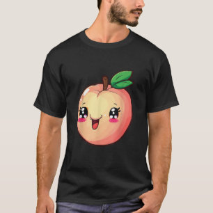 Camiseta Cute Peach Halloween 2025 Costume Fruit Graphic Su