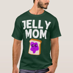 Camiseta Cute Peanut Butter And Jelly Art Mom Women Matchin