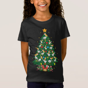 Camiseta Cute Pelicans Bird Lover Xmas regalo de Navidad Pe