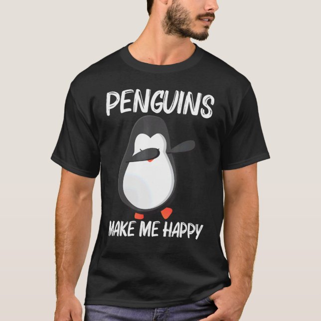 Camiseta Cute Penguin For Men Women Antarctic Animal (Anverso)
