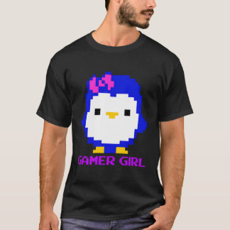 Camiseta Cute Penguin Kawaii Video Games Character Gamer Gi
