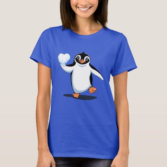 Camiseta Cute Penguin Lover (Anverso)