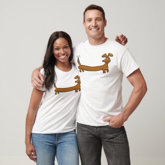 Camiseta Cute Personalizado Dacshund