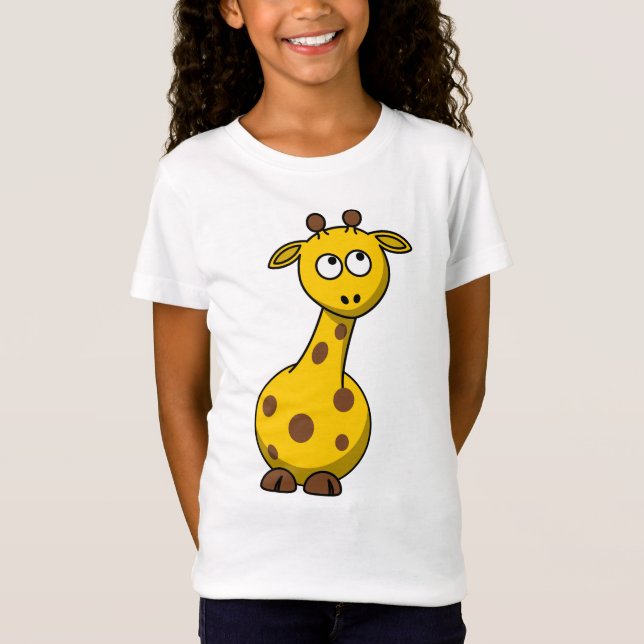 Camiseta Cute Personalizado Giraffe (Anverso)
