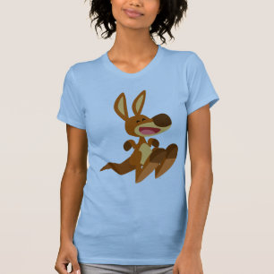 Camiseta Cute Personalizado Kangaroo Joey Women T-Shirt