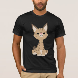 Camiseta Cute Personalizado Lynx T-Shirt