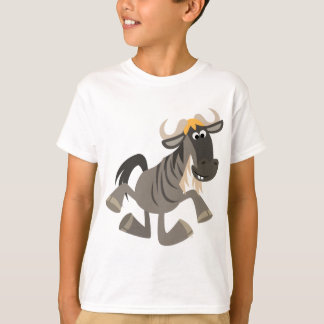 Camiseta Cute Personalizado Tap Dancing Wildebeest Kids T-S