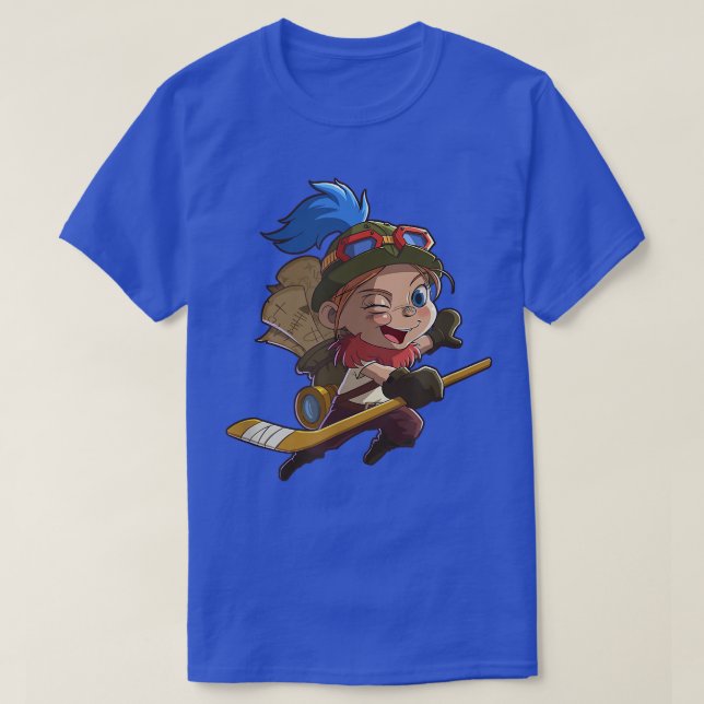 Camiseta Cute Personalizado Teemo (Diseño del anverso)