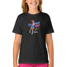 Cute Personalized Pickleball Girl's