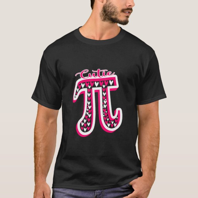 Camiseta Cute Pi Day Math Day Teacher Women girls Cutie Pi  (Anverso)