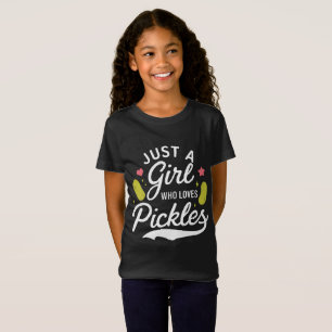 Camiseta Cute Pickle Lover Chica