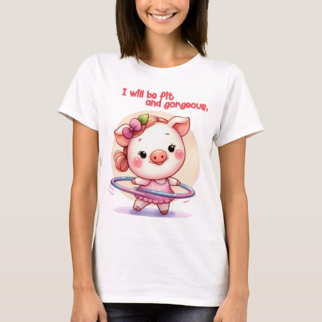 Camiseta Cute PiG (Anverso)