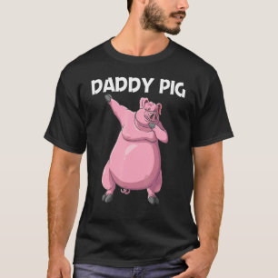 Camiseta Cute Pig For Men Dad Livestock Animal Food