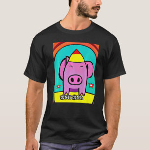 Camiseta Cute Pig Piggie Oink Oink 14