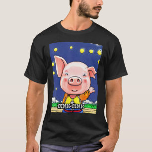 Camiseta Cute Pig Piggie Oink Oink 16