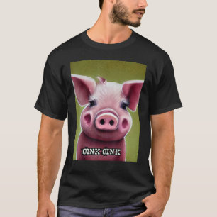 Camiseta Cute Pig Piggie Oink Oink 17