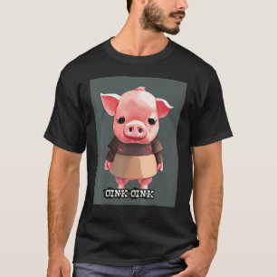 Camiseta Cute Pig Piggie Oink Oink 23