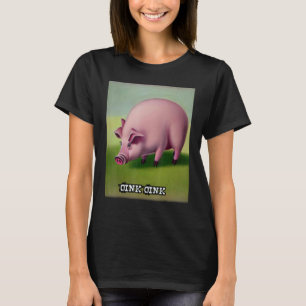 Camiseta Cute Pig Piggie Oink Oink 25