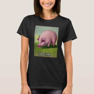 Camiseta Cute Pig Piggie Oink Oink 26